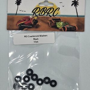 M3 Countersunk Washers - 10pk