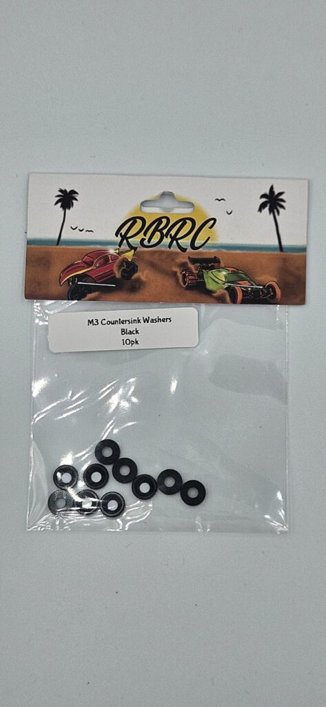 M3 Countersunk Washers - 10pk