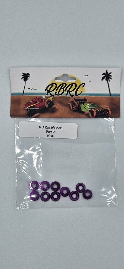 M3 Cup Washers - 10pk