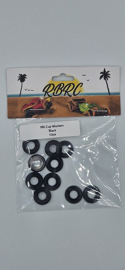M6 Cup Washers - 10pk