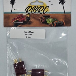 Deans Plug Connectors - 2 sets - 60amp
