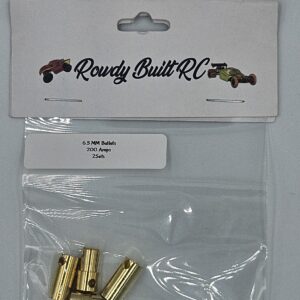 6.5mm Bullet Connectors - 2 sets - 200amp