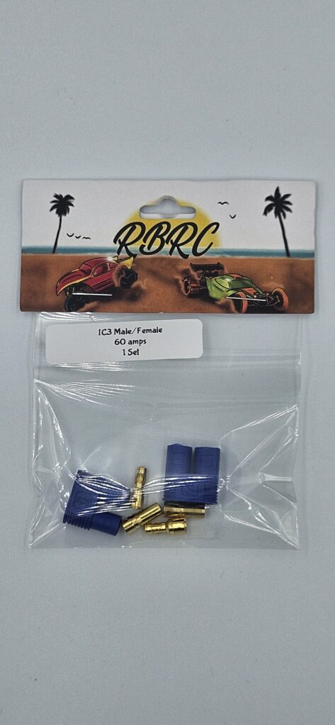 IC3 Male/Female connector Set - 60 amps