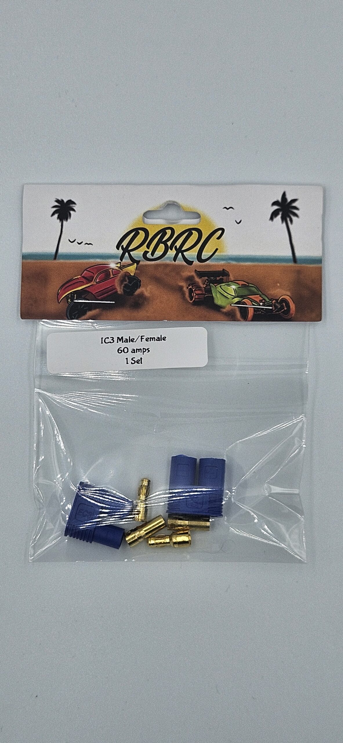 IC3 Male/Female connector Set – 60 amps