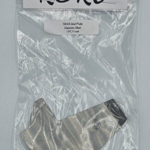 TRX4 Skid Plate Front- 1 Piece - Stainless Steel