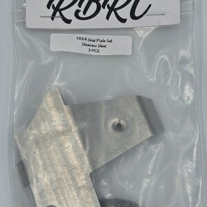TRX4 Skid Plate Set - 3 Pieces - Stainless Steel