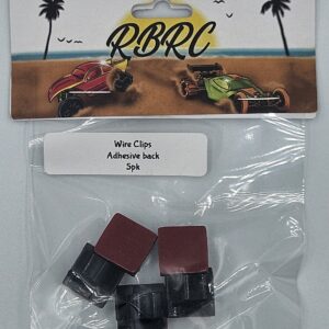 Wire Clips - Adhesive Back - 5 Pack
