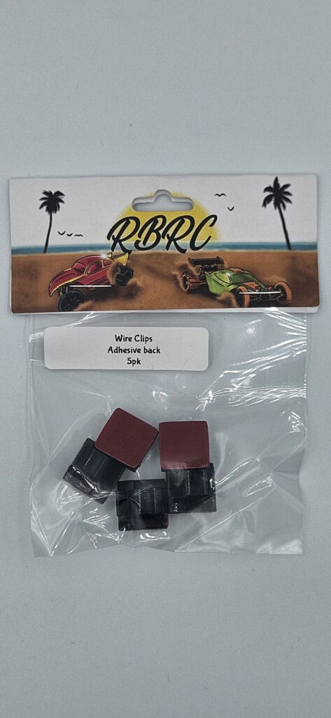 Wire Clips - Adhesive Back - 5 Pack